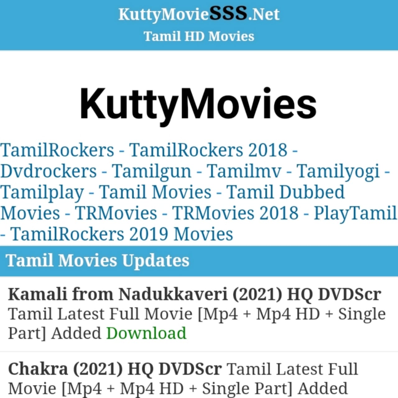 Kuttymovies collection