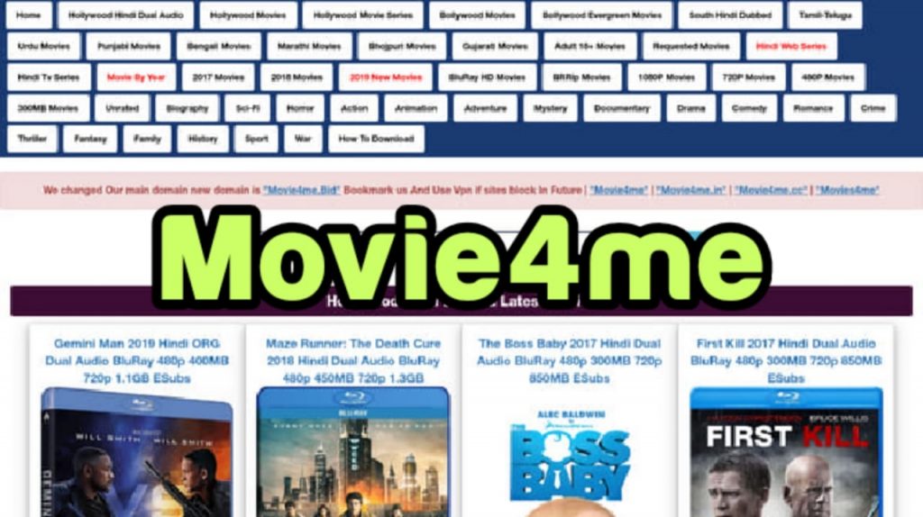 Movie4me Download Hollywood, Bollywood, South Hindi Dubbed Movies & Web Series Movie4me Download
