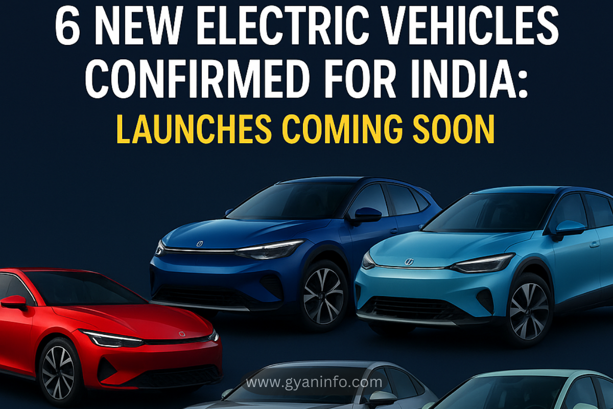6 New Electric Vehicles Confirmed for India: Launches Coming Soon 6 New Electric Vehicles Confirmed for India: Launches Coming Soon