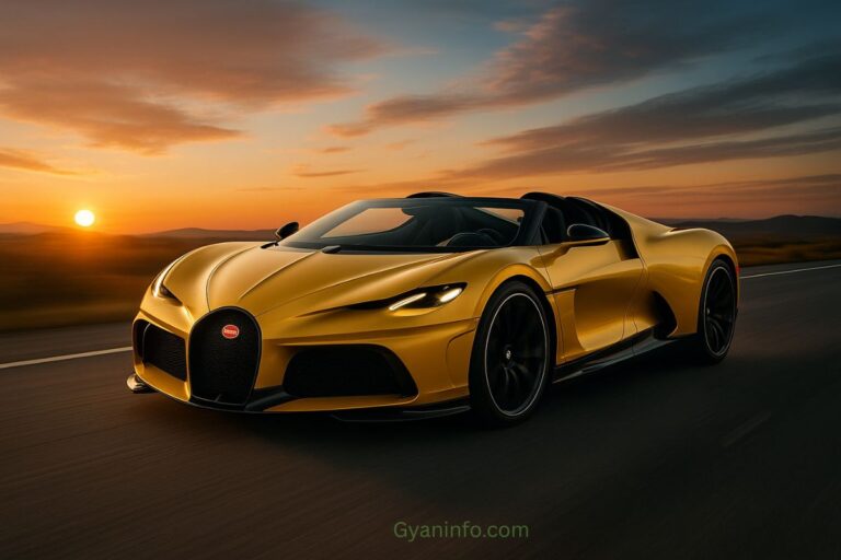 Bugatti Mistral – The ₹50 Crore Hypercar with 1600 HP and 5 KMPL Mileage