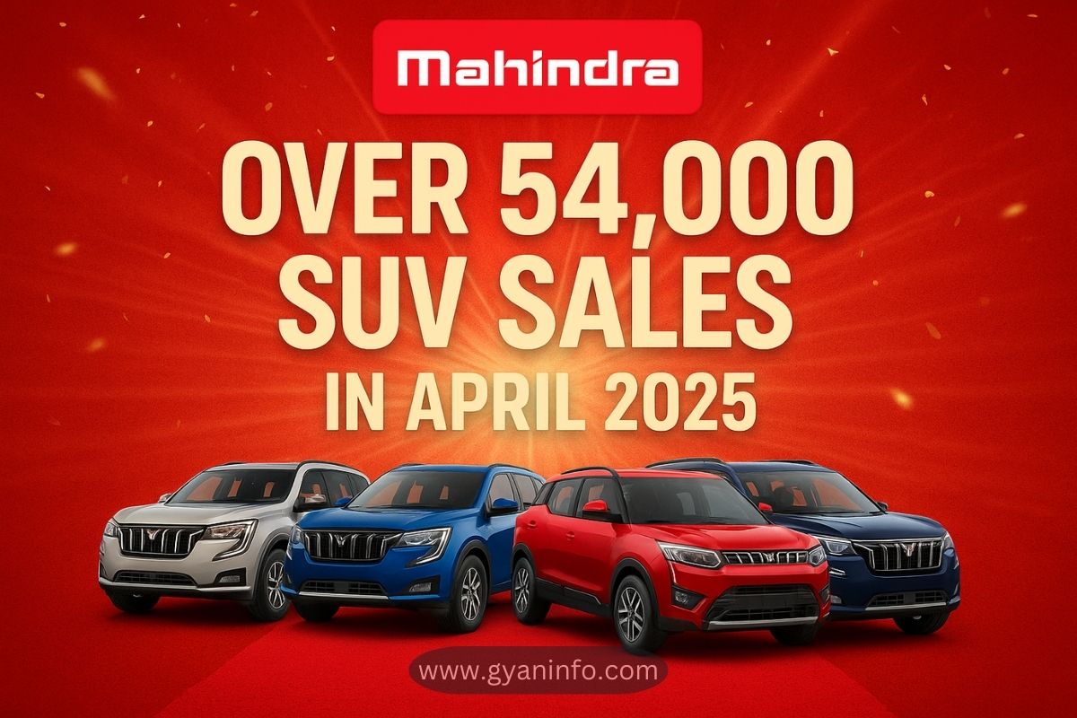 Mahindra Achieves Over 54,000 SUV Sales in April 2025